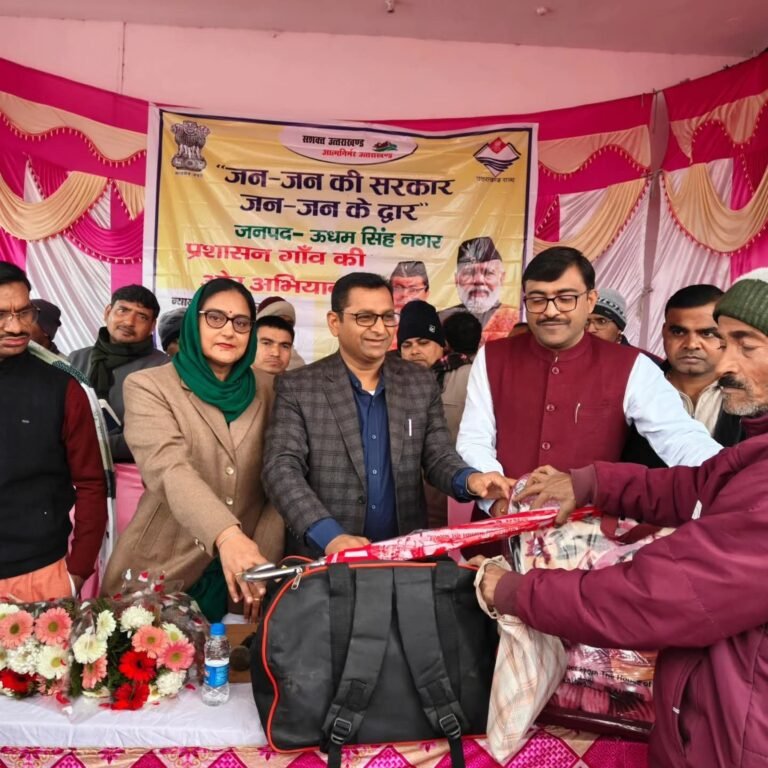 मुख्यमंत्री धामी की जन-केंद्रित पहल का असर, “जन-जन की सरकार, जन-जन के द्वार” से 3.56 लाख से अधिक लोग लाभान्वित